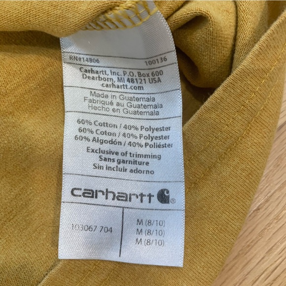 Lot of 2 Carhartt Original Fit Pocket Logo T Shirts Casual Gorpcore Size Medium - Picture 8 of 13